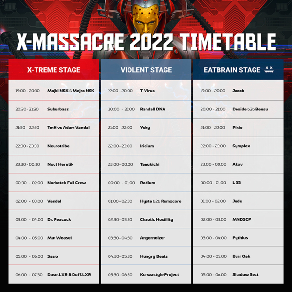 Timetable